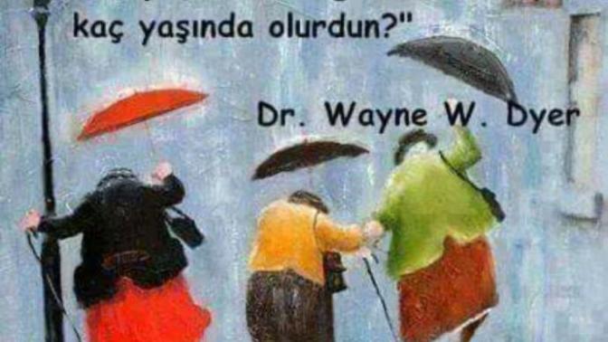 Kaç yaşında olduğunu bilmeseydin.. Kaç yaşında olurdun?