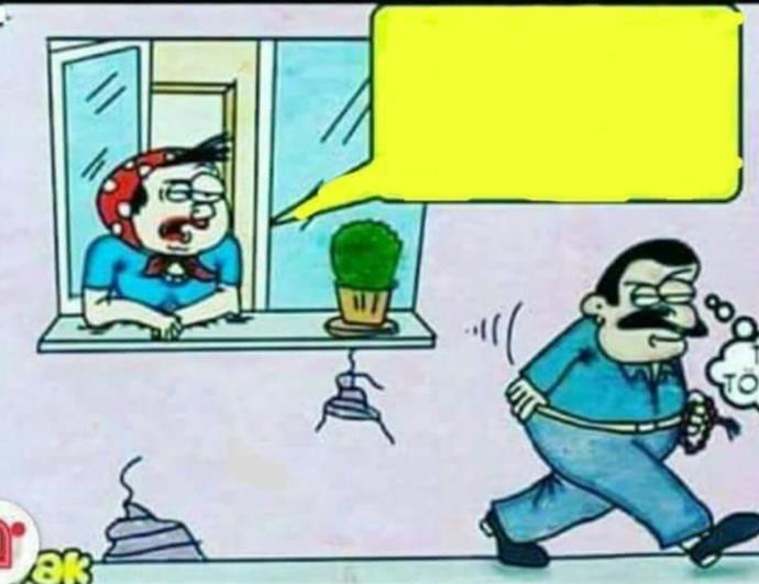 Sizce bu kadın bu adama ne demiş olabilir?