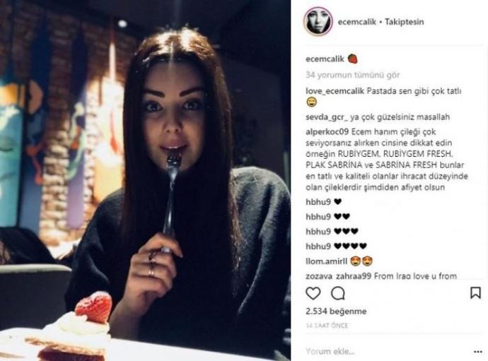Instagram yorumlaşma