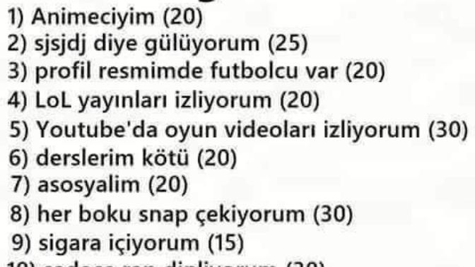 Test: Ne kadar gerizekalısın?
