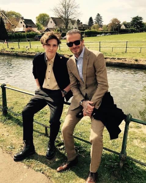 Brooklyn Beckham çok yakışıklı değil mi?