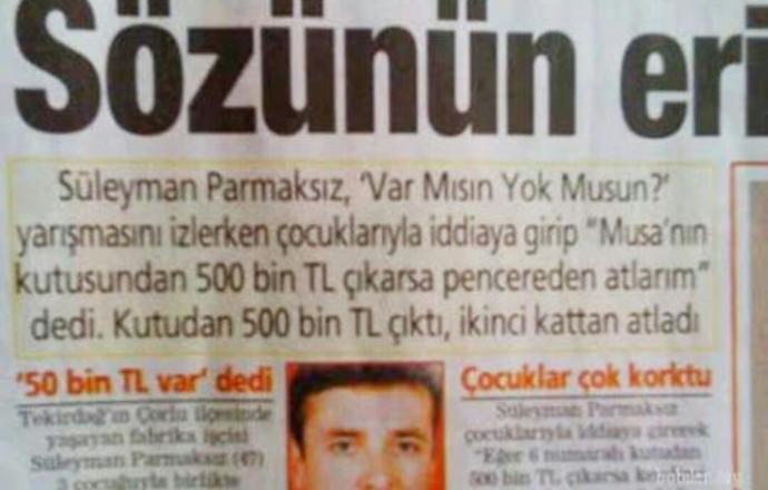 " Ben sözümün eriyim" Sizin sözünüz hangisi?