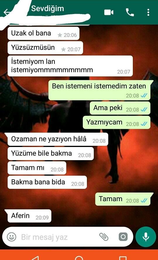 Bu konuşmadan sonra ne yapmalıyım gururum sevmek için fazla kırıldı 😢😔?