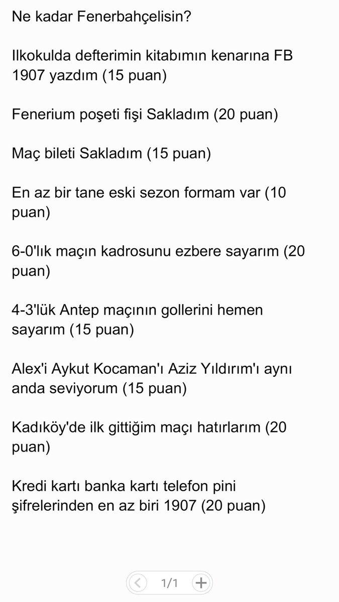 Test: Ne kadar fenerbahçelisin?