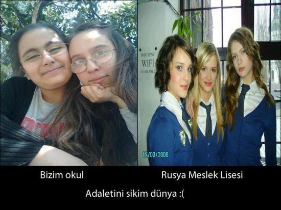 Ya bu ruslarin serserileri bile yakısıklı/guzel oluyor.Birde turkiyedekilere bak ?
