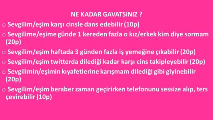 Test: Ne kadar gavatsınız?