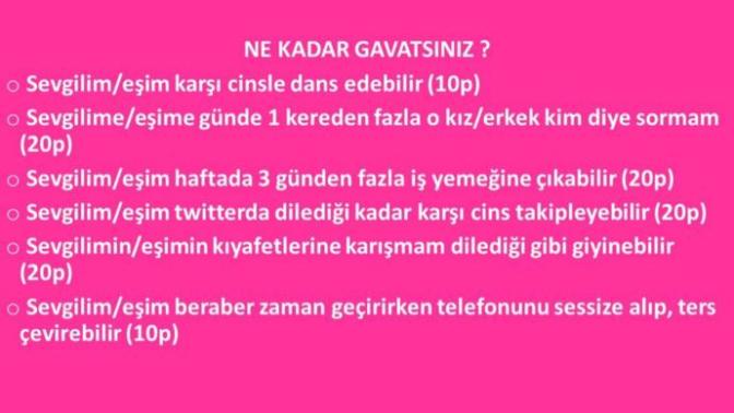 Test: Ne kadar gavatsınız?