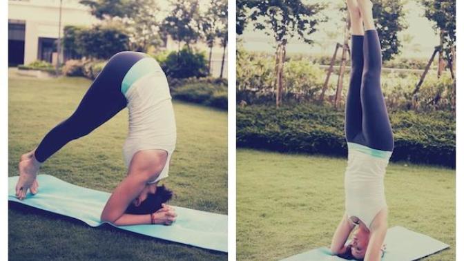 Karın ve kol kaslarınız headstand yapabilecek kadar güçlü mü?