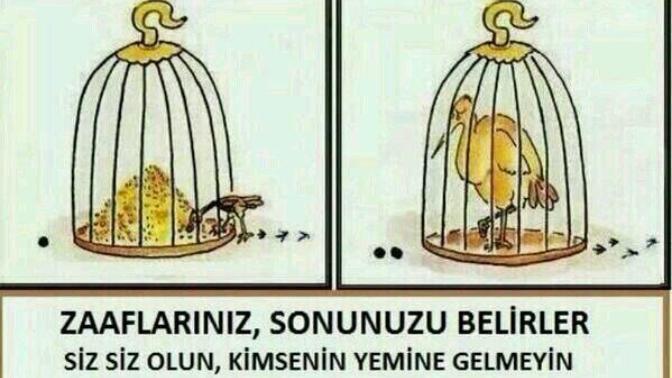 Zaaflarınız var mı? Belli eder misiniz?