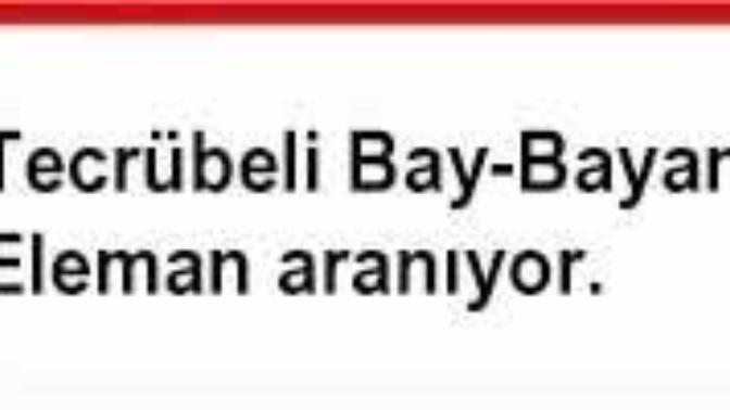 Tecrübeli eleman aranıyor! Peki tecrübesizler nasıl tecrübe edinecek?