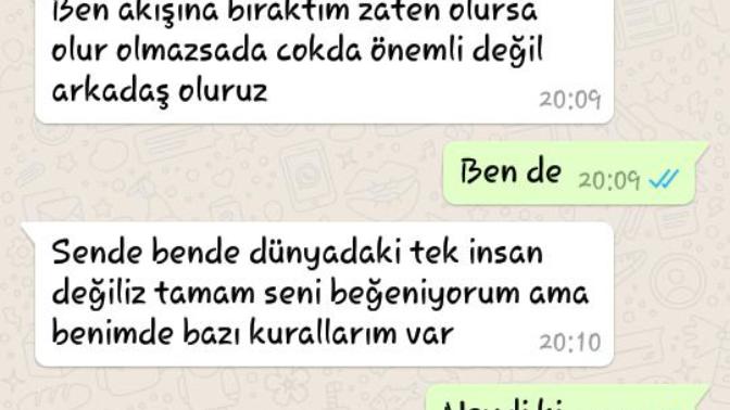 Ben hakkı değil miyim çok egolu davranmiyor mu yazdıklarına bakın başta seviyodum?