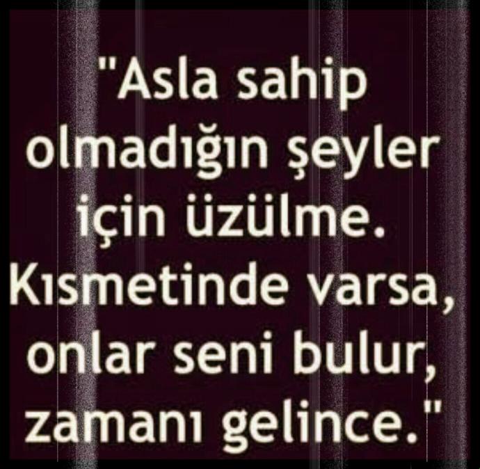 Bu nasip kısmet dedikleri şey tam olarak nedir?
