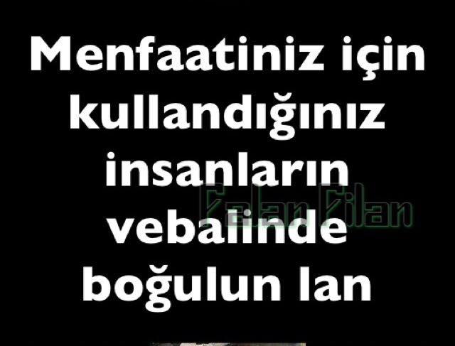 Menfaatiniz için insanları kullandığınız oluyor mu?
