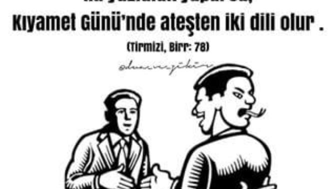 Bıktım şu iki yüzlü insanlardan 😕 , Ya siz?