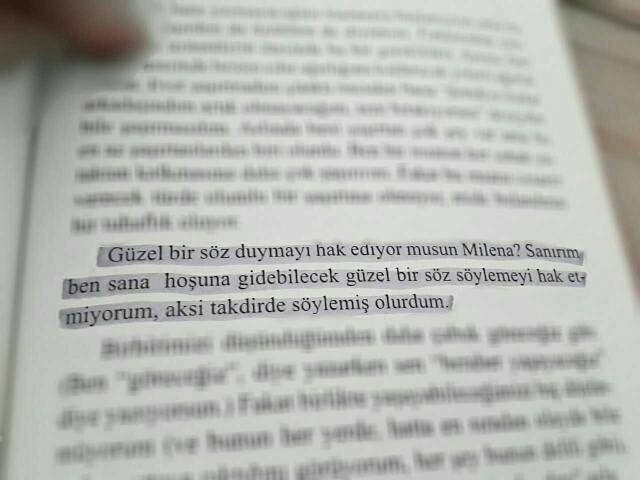 Hafızanızda yer edinmiş herhangi bir kitap sözünü bizimle paylaşır mısınız?