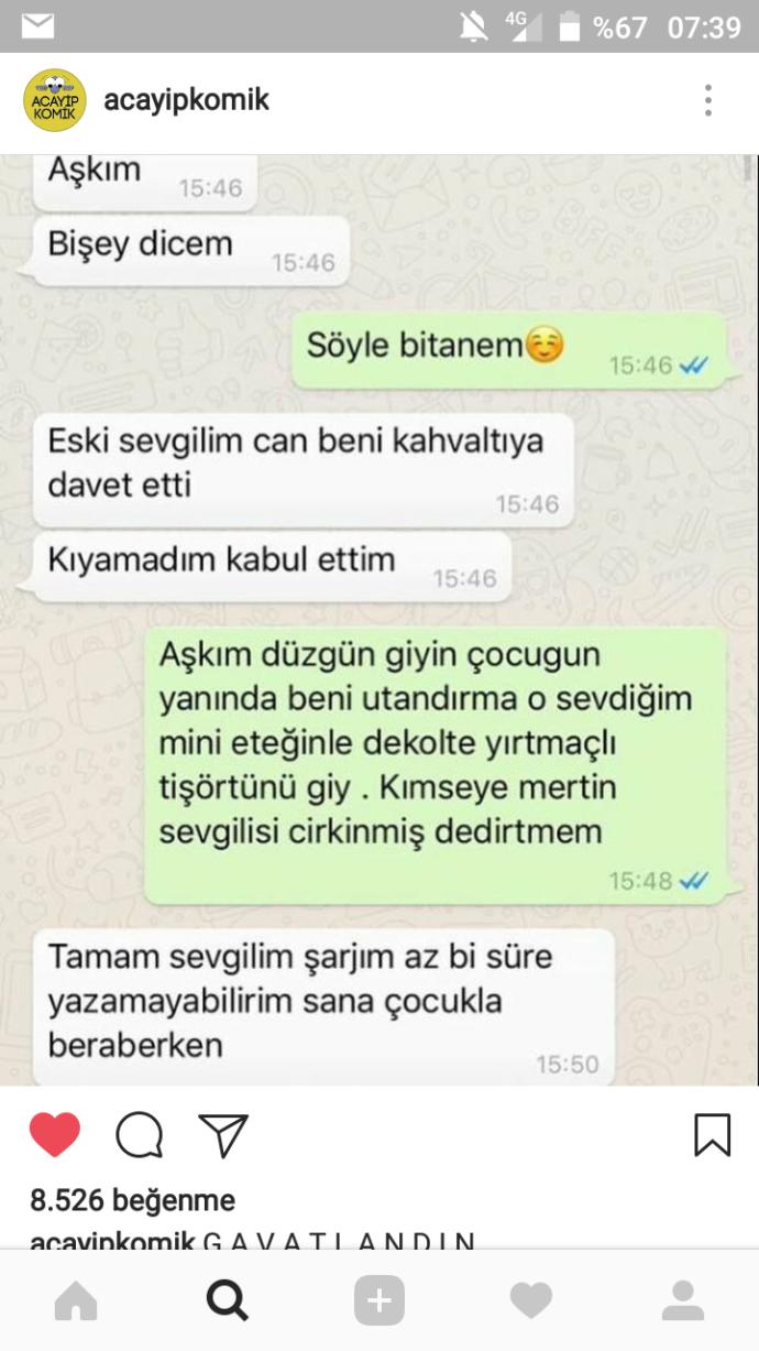 Böyle gevşek bir sevgiliniz olsa ne yapardınız?