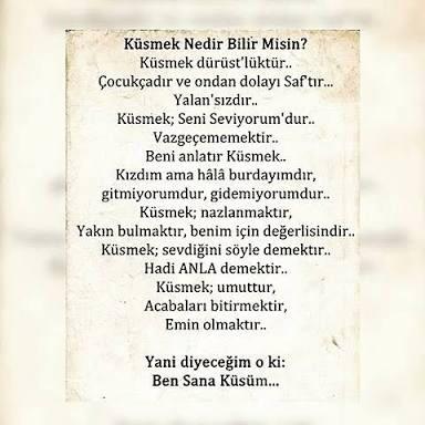 Sevdiğinize küsebilir misiniz? O küstüğünde gönlünü alabilir misiniz?