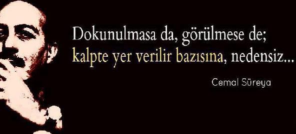 Dokunulmasa da,görülmese de;kalpte yer verilir bazısına,nedensiz ...Yaşadın mı böyle bir duygu?