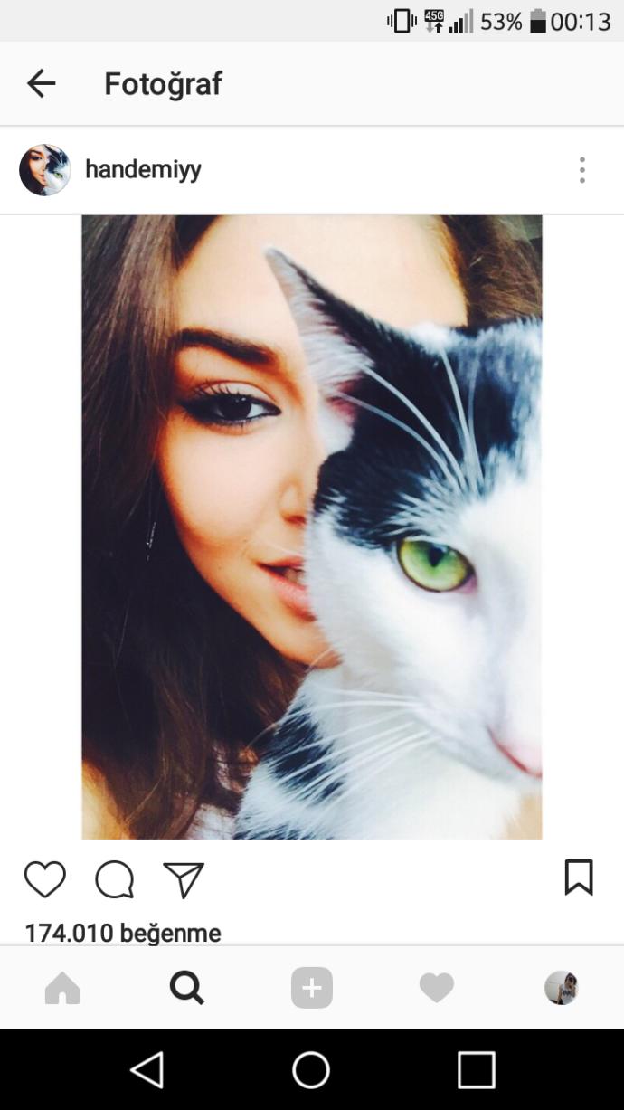 Elalem kediyle nasıl poz veriyor ya 😡😡😡😡😡🔪?