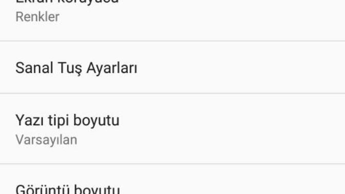 Yazı tipi değiştirmek istiyorum ama?