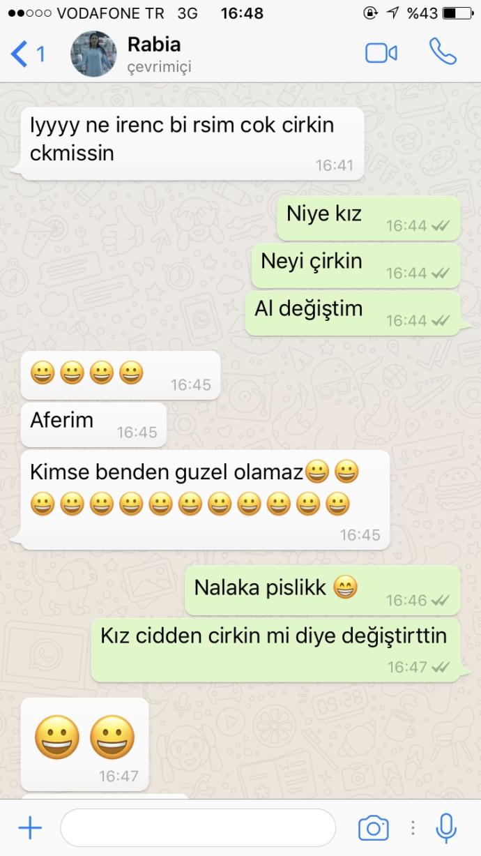Neden benim böyle arkadaşlarım var 🤦🏻♀️ ?