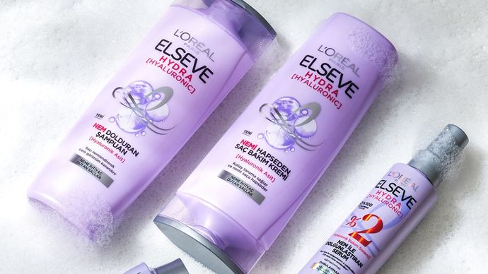 Elseve Hydra Nemi Hapseden Saç Bakım Serisi