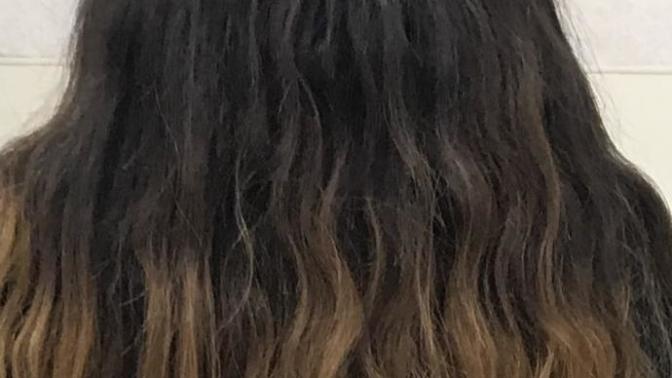 Sizce bu ombre mi ve çok mu kötü görünüyor?