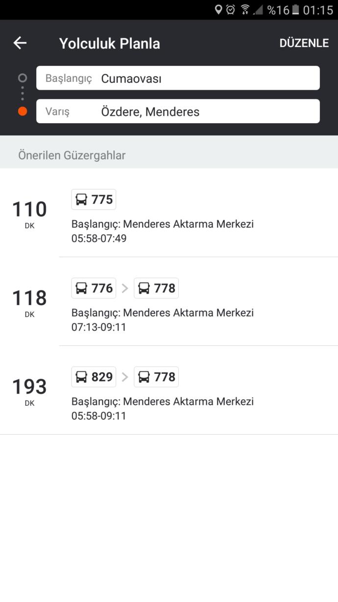 Özdere sahile nasıl gidilir?