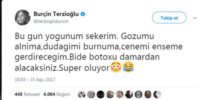 Burçin Terzioğlu'nun botokslu halini hayranları tanımakta zorlandı. Sizce yakışmış mı?