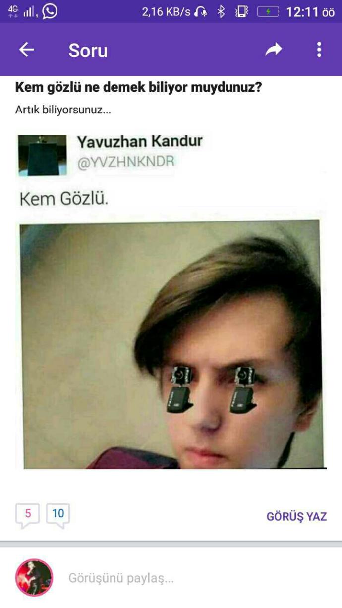 İnsanlar niye kem gözlü?