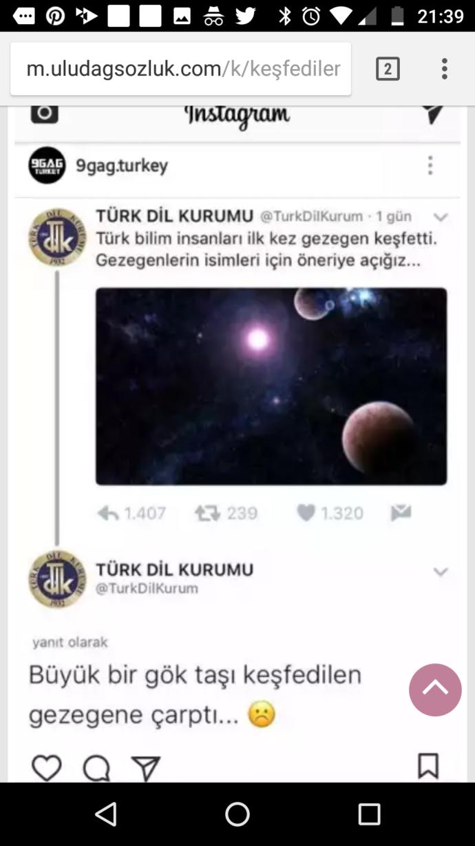 Türk bilim insanlarının keşfettiği gezegene büyük bir gök taşı çarptı bu durumu nasıl yorumluyorsunuz?