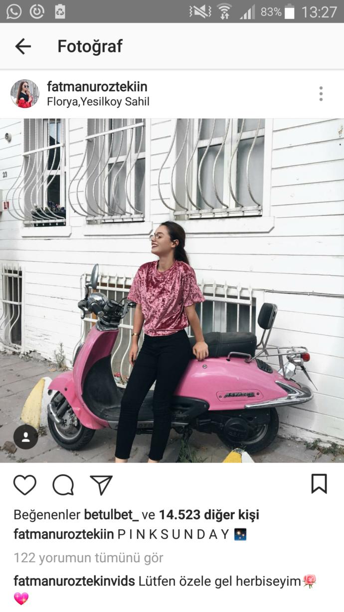 Instagram fotoğraflari hakkında?