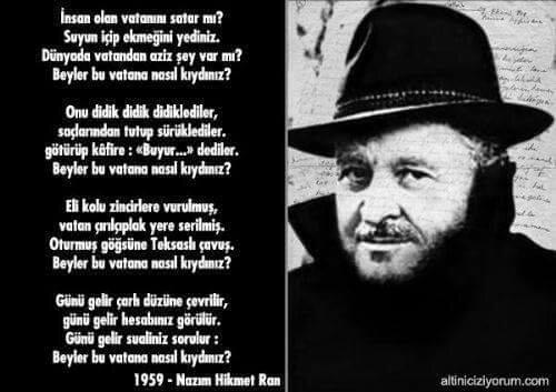 Üstad Nazım Hikmet'i nasıl bilirsiniz?