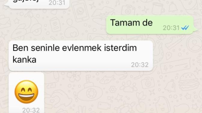 Sizce kankam bana aşıkmı?