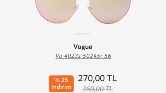 Ekartmanı 56 yazıyo. küçük yüzlü birine olur mu bu gözlük?