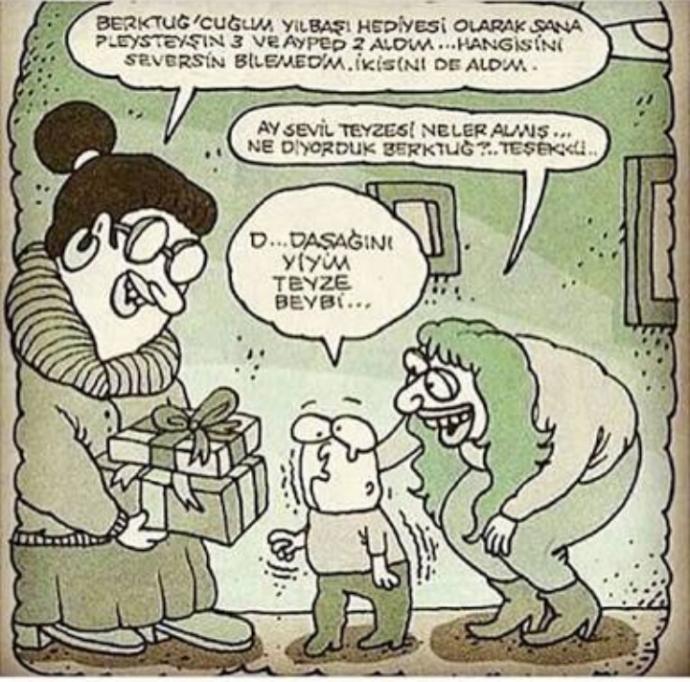 Teyzeniz var mı? Sever misiniz?