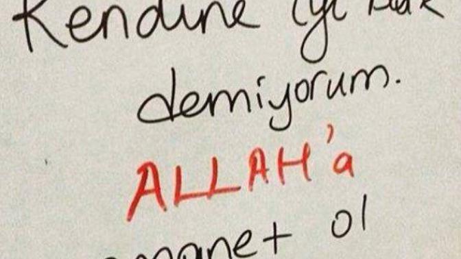 Bir yerden ayrılırken Allaha emanet edermisiniz sevdiklerinizi. Allaha emanet ol dermisiniz?