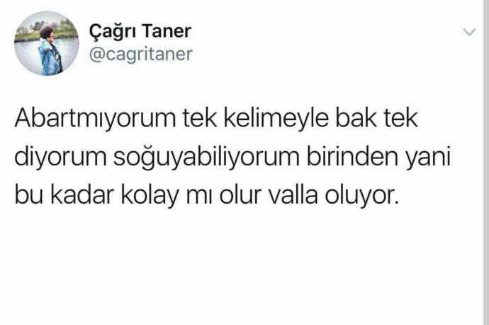 İnsanlar'dan kolay kolay soğur musunuz?