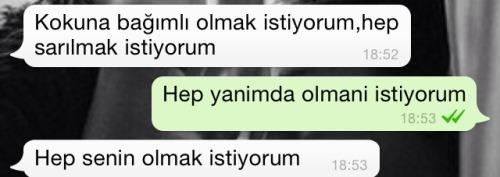 Romantik sevgili diyalogları?