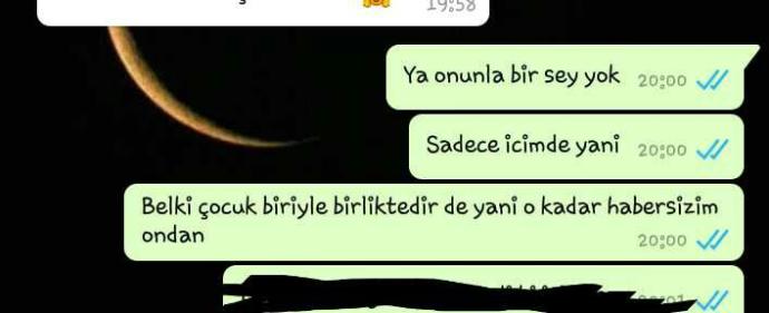 Arada kalmak, düşüncelere boğulmak, kafayı yicek duruma gelmek..??