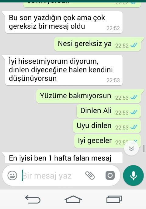 Beni seviyor mu sizce o yüzden mi böyle?