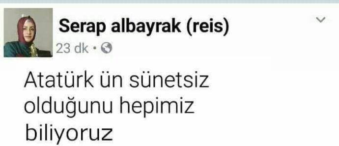 Sizce Atatürk sünnetsiz miydi?
