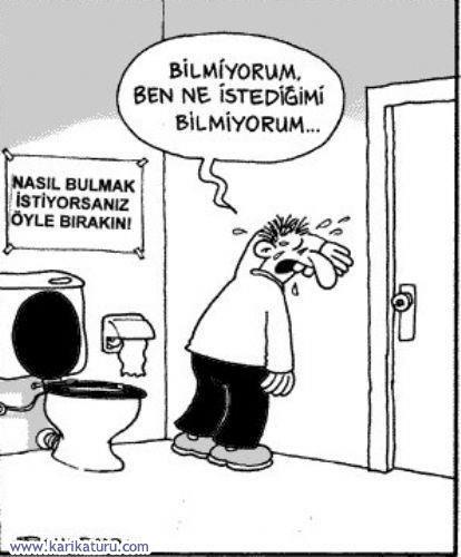 Pis tuvaleti, benden sonra girecek olan benim yaptığımı sanmasın diye temizleyerek çıkmak çok zoruma gidiyor.Siz ne yapıyorsunuz?