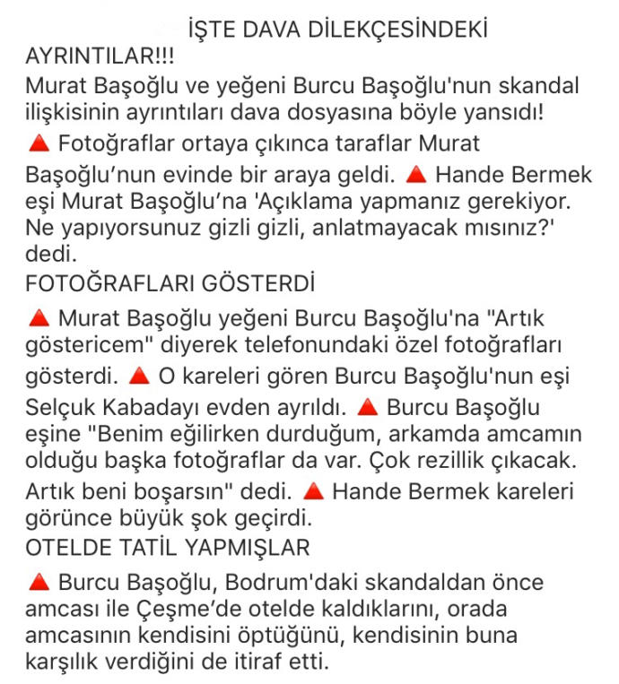 Murat Başoğlu yeğeni Burcu Başoğluyla ilişkisini itiraf etti, telindeki fotoları gösterdi, amca yeğen ilişkisi, düşünceniz nedir?