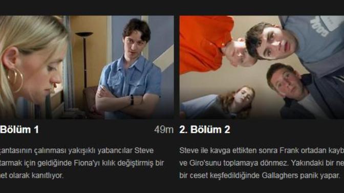 Shameless dizisini izleyenler destek?