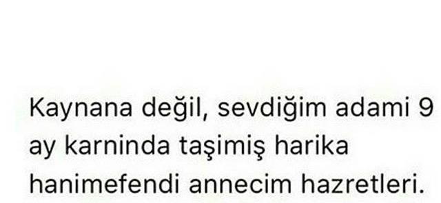 İleride olacak olan Veya şimdiki eşinizin annesine ne diye hitap edersiniz ?