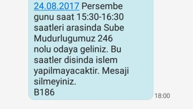 Özel güvenlik kimliği için belgeleri emniyete verdim bu mesaj geldi. Sizce kimliğim ne zaman çıkar?