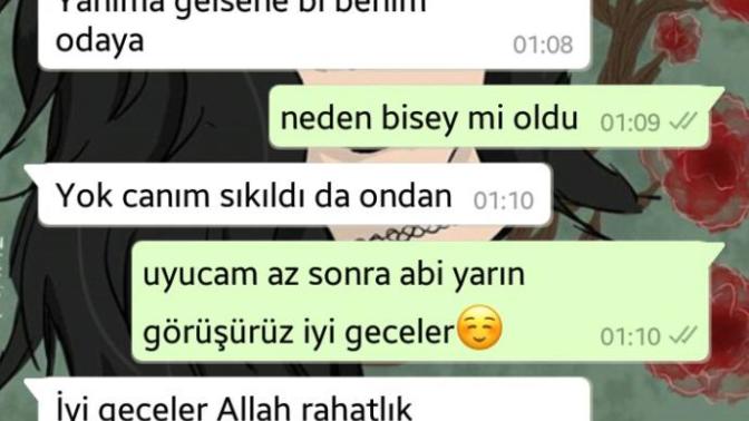 Bu ne demek oluyor? neden böyle bir mesaj attı?