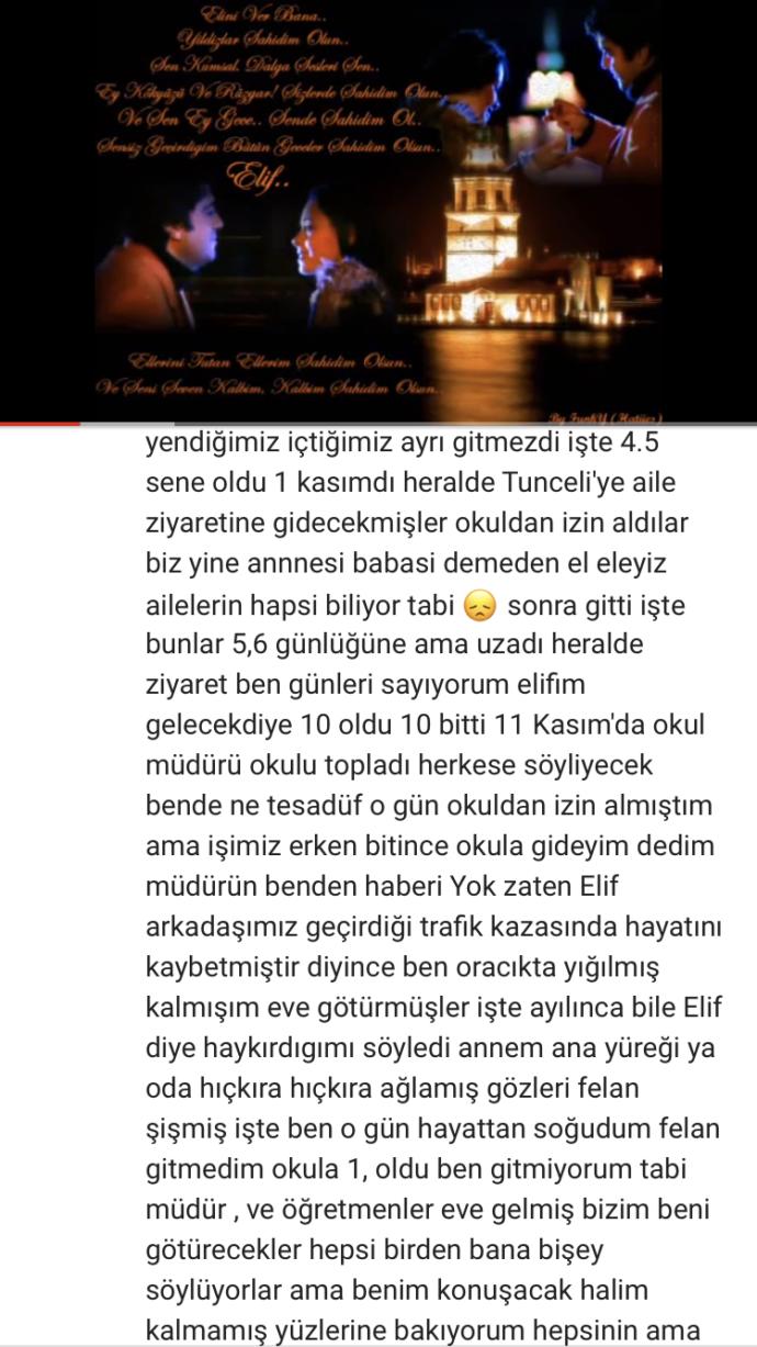 Sevdiğinizi kaybettiniz mi hiç?