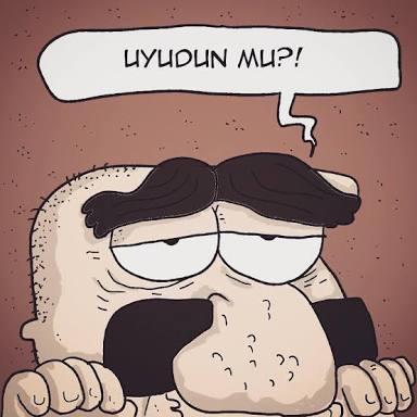 Bakar mısın ? Uyudun mu ?